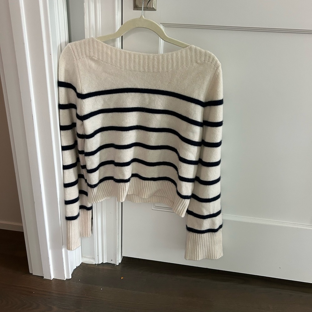 La Ligne navy and white striped sweater XS